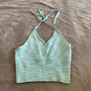 Halter crop top